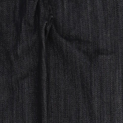 D&F Womens Black  Cotton Skinny Jeans Size 10 L26 in Regular Button