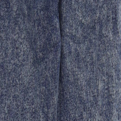 Topshop Womens Blue  Cotton Skinny Jeans Size 26 in L26 in Regular Button