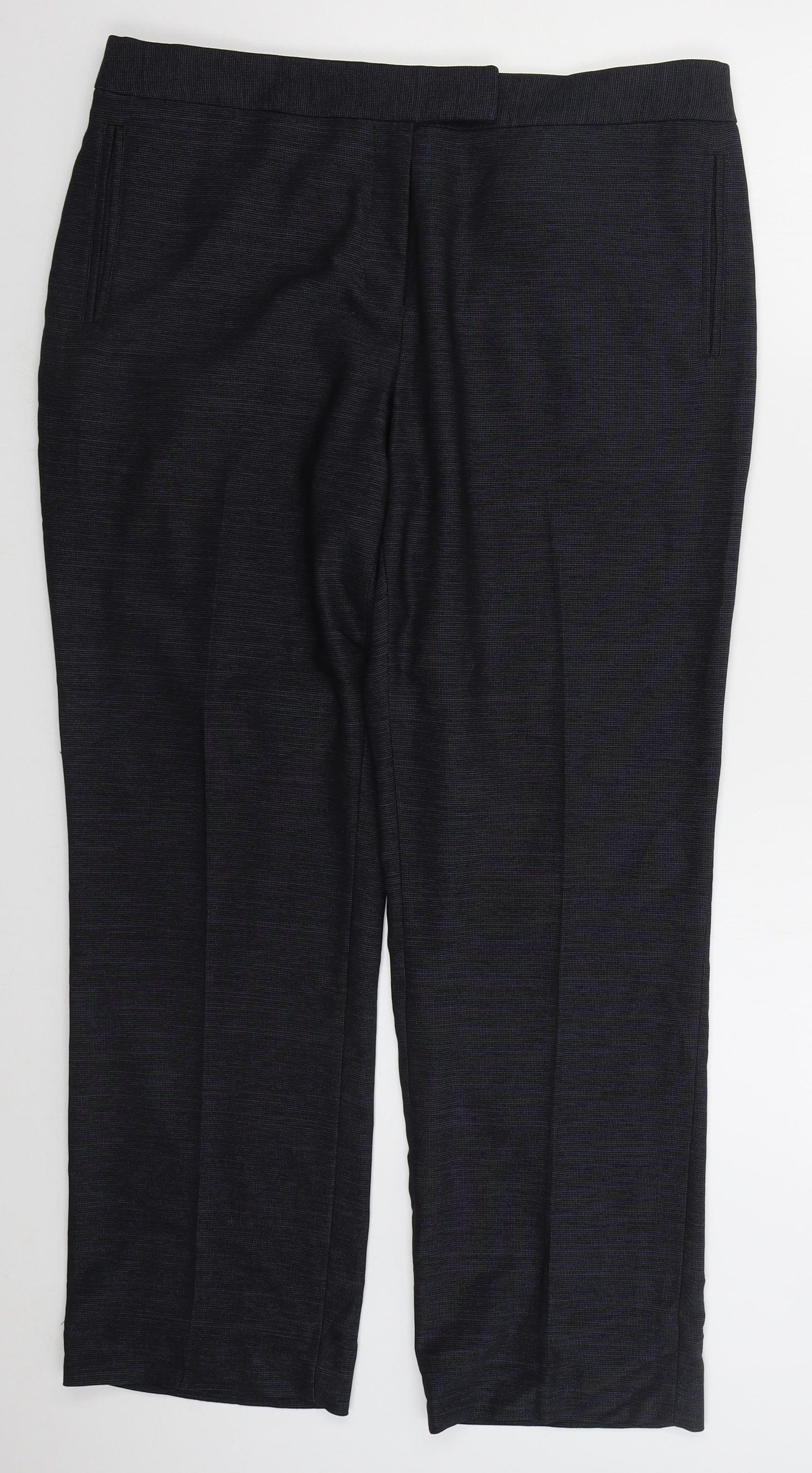 Womens UK Size 36 in NEXT Regular Fit  Blue Trousers