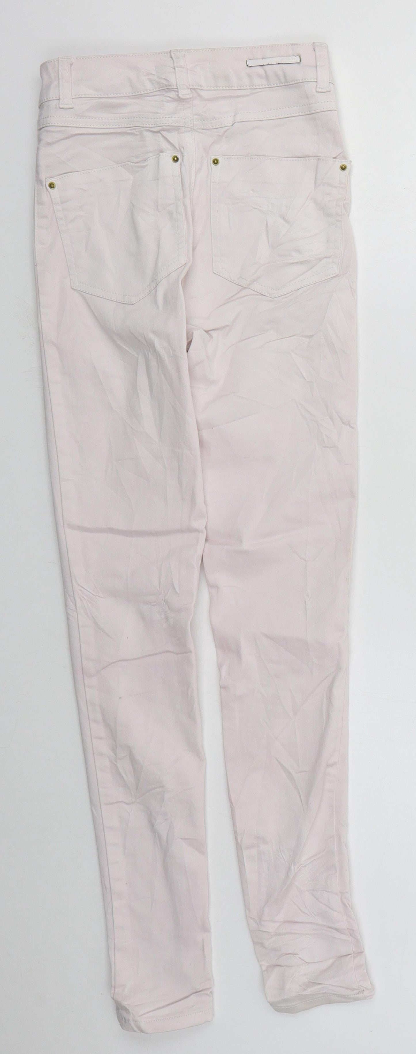 Womens UK Size 24 in Mohito Regular Fit Skinny Pink Jeans