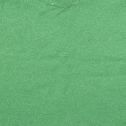 Ladybird Boys Green  100% Cotton Basic T-Shirt Size 12-18 Months Round Neck Pullover