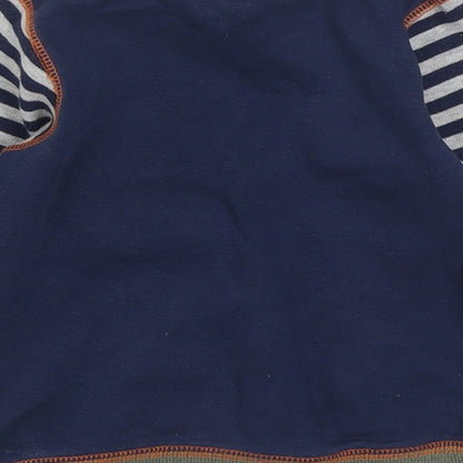 Geoge Boys Blue  100% Cotton Pullover Jumper Size 12-18 Months  Pullover - Looney Tunes