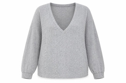 SheIn Womens Grey  Polyester Pullover Sweatshirt Size L  Pullover