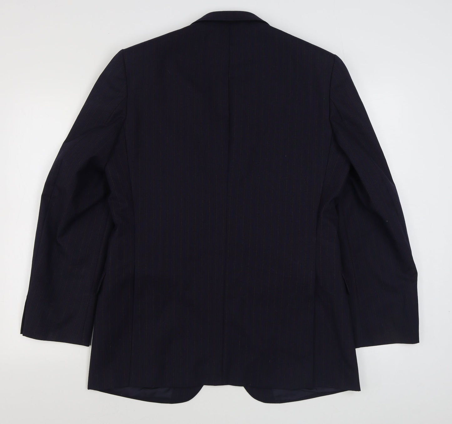 Mens UK Size 40 St Michaels Regular Blue Suit Jacket