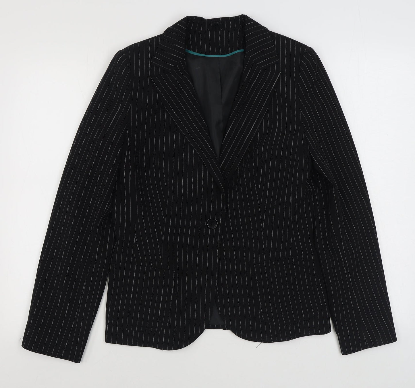 Womens UK Size 12 Dorothy Perkins Black Jacket