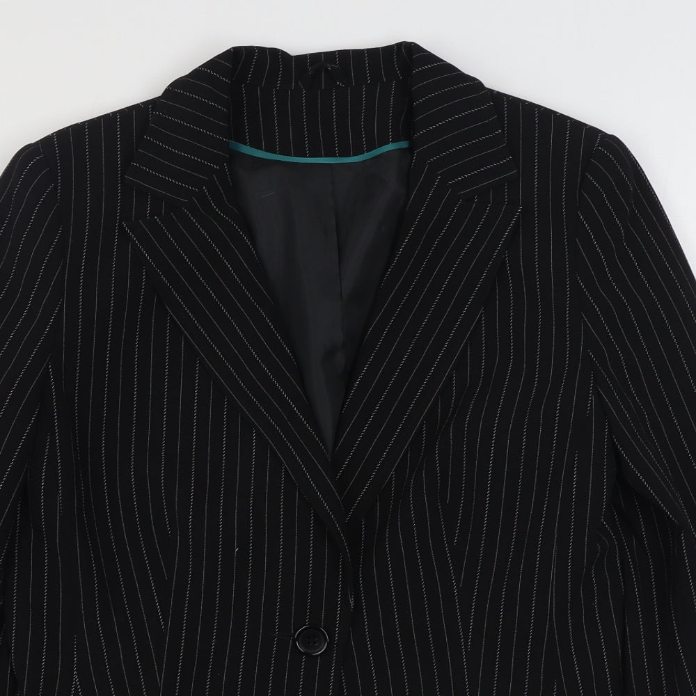 Womens UK Size 12 Dorothy Perkins Black Jacket
