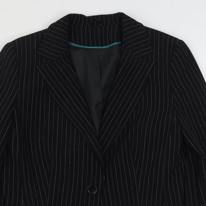 Womens UK Size 12 Dorothy Perkins Black Jacket