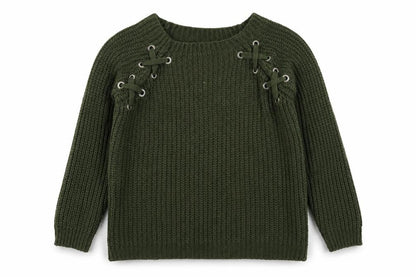 Womens UK Size M Preworn Green Pullover Jumper