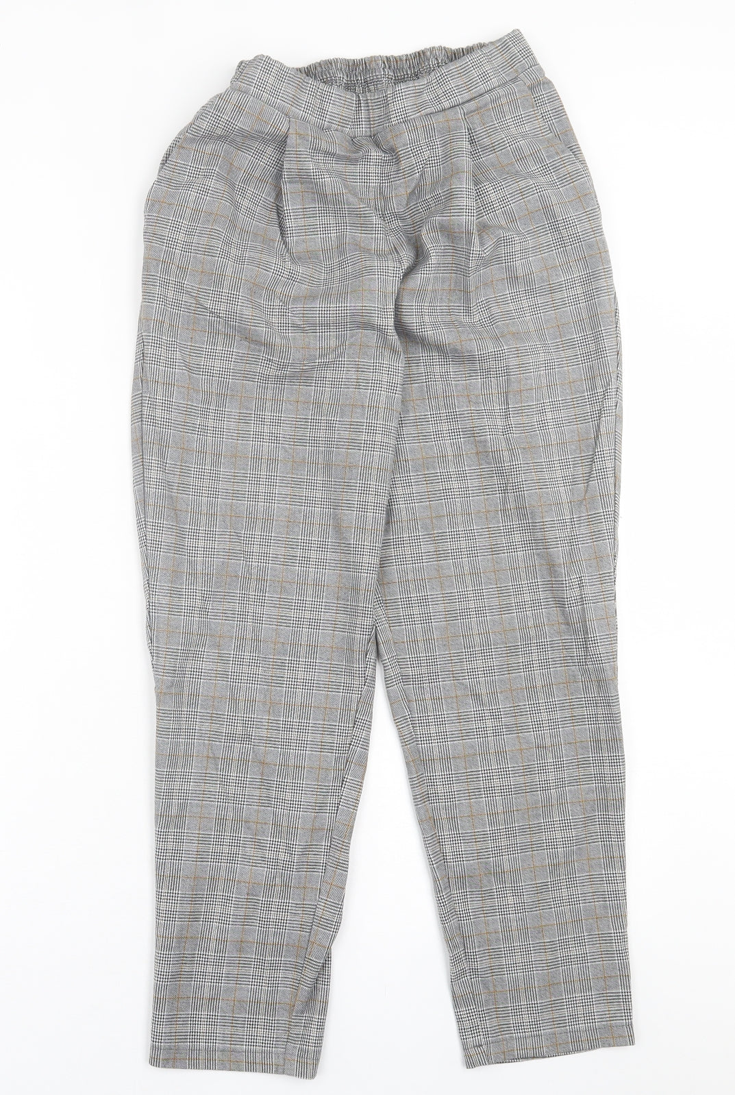 Womens UK Size 10 New Look Regular Fit  Grey Trousers