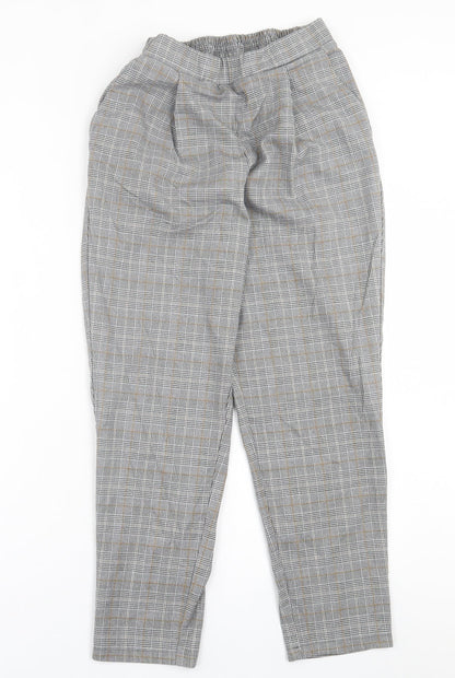 Womens UK Size 10 New Look Regular Fit  Grey Trousers
