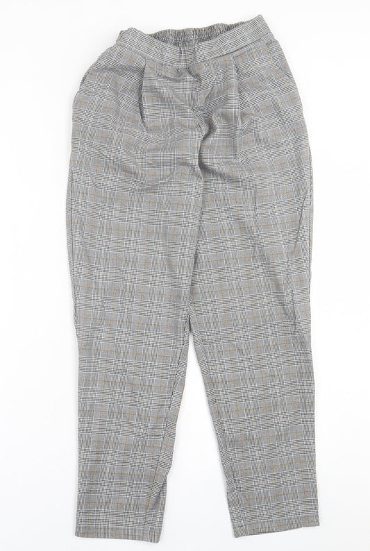 Womens UK Size 10 New Look Regular Fit  Grey Trousers