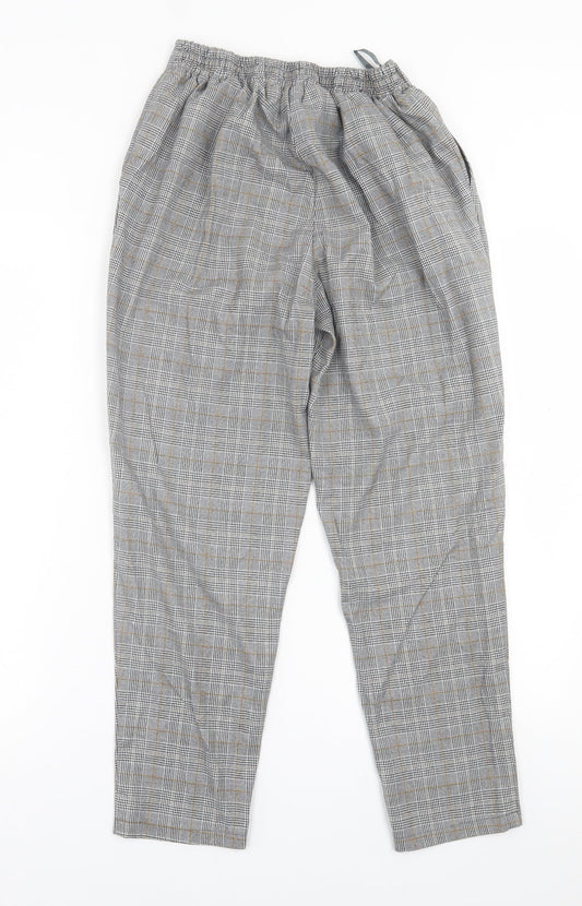 Womens UK Size 10 New Look Regular Fit  Grey Trousers