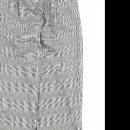 Womens UK Size 10 New Look Regular Fit  Grey Trousers