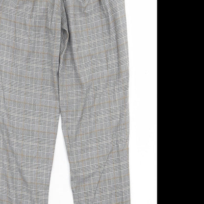 Womens UK Size 10 New Look Regular Fit  Grey Trousers