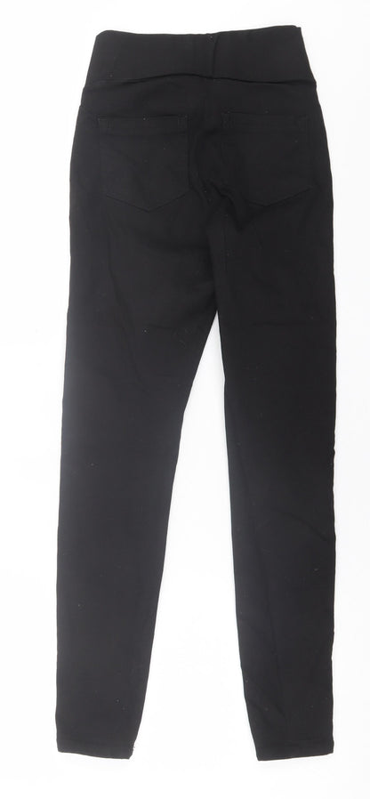 Womens UK Size 8 ASOS Regular Fit Jegging Black Trousers