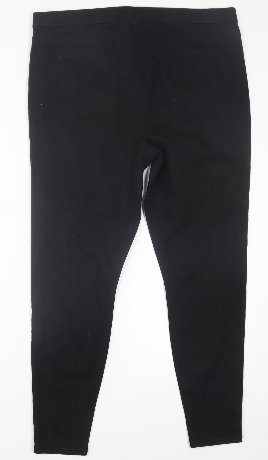 Womens UK Size 38 in Preworn Regular Fit Jegging Black Trousers