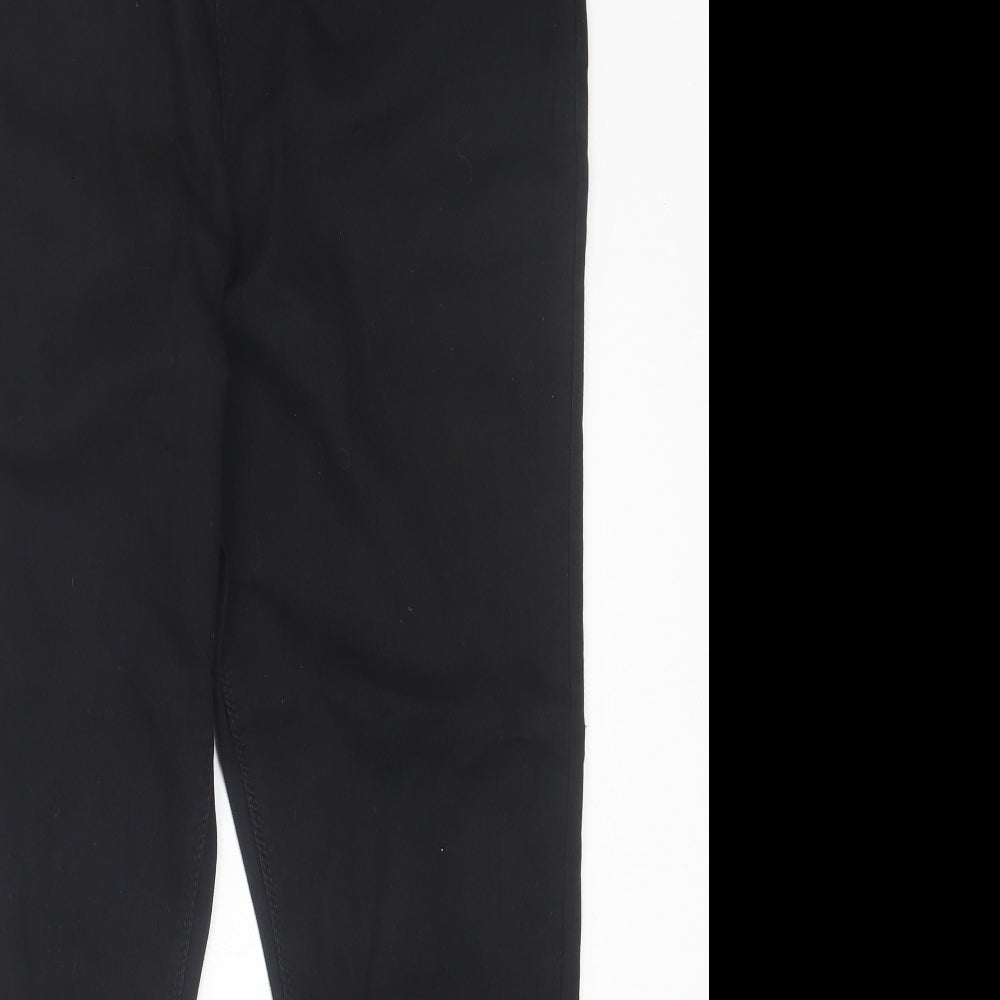 Womens UK Size 38 in Preworn Regular Fit Jegging Black Trousers