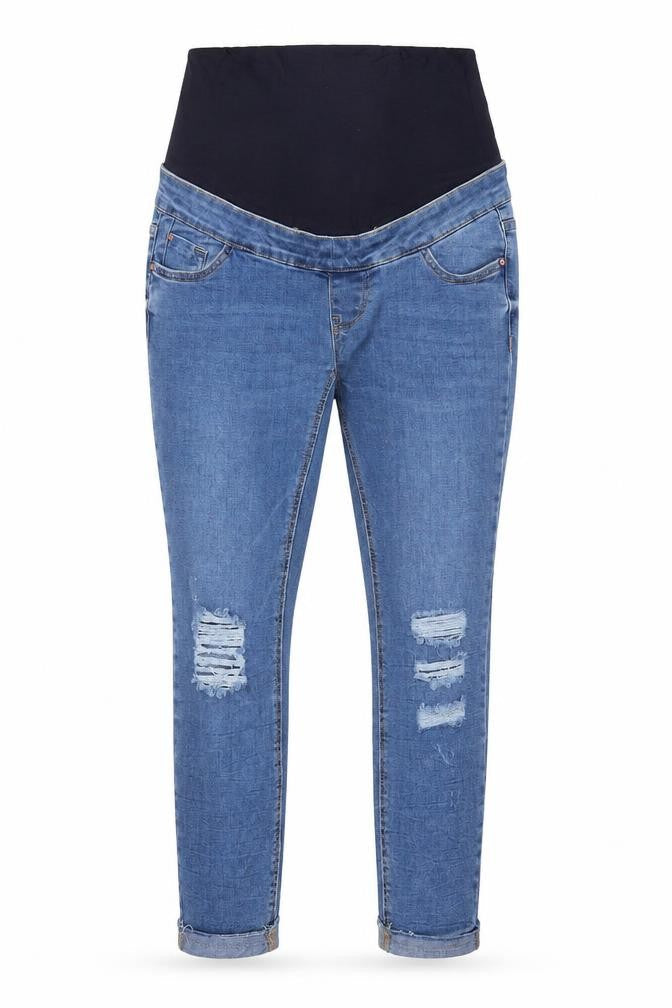 Womens UK Size 8 New Look Regular Fit Skinny Blue Jeans