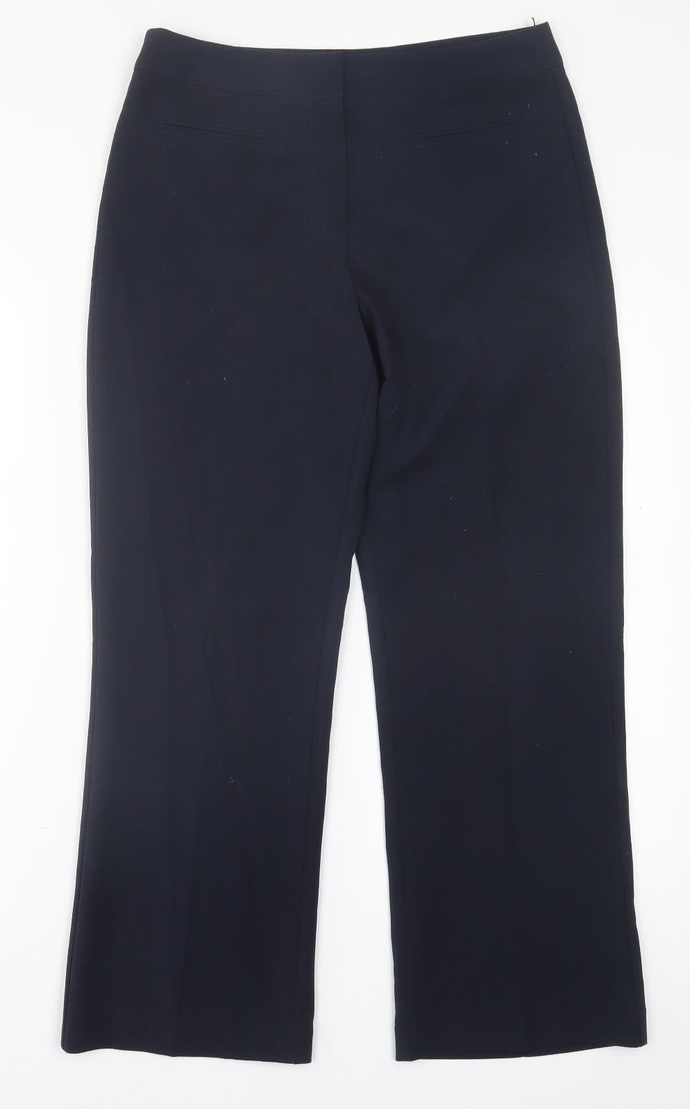 Womens UK Size 10 Preworn Regular Fit  Blue Trousers