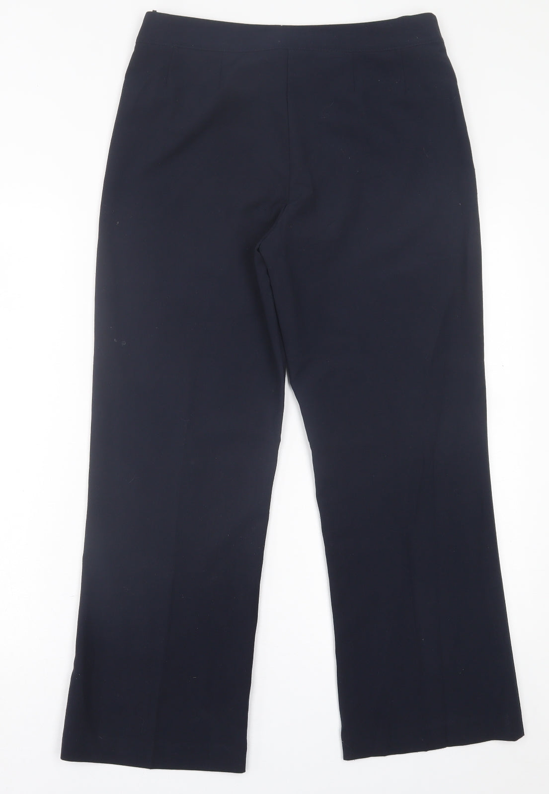 Womens UK Size 10 Preworn Regular Fit  Blue Trousers
