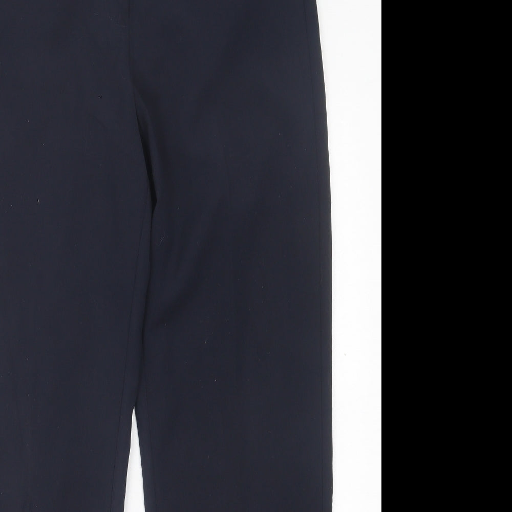 Womens UK Size 10 Preworn Regular Fit  Blue Trousers