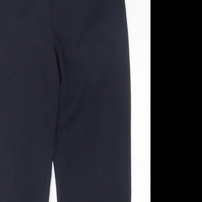 Womens UK Size 10 Preworn Regular Fit  Blue Trousers