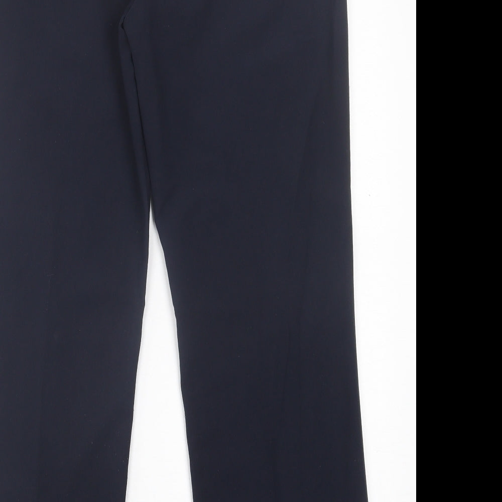 Womens UK Size 10 Preworn Regular Fit  Blue Trousers