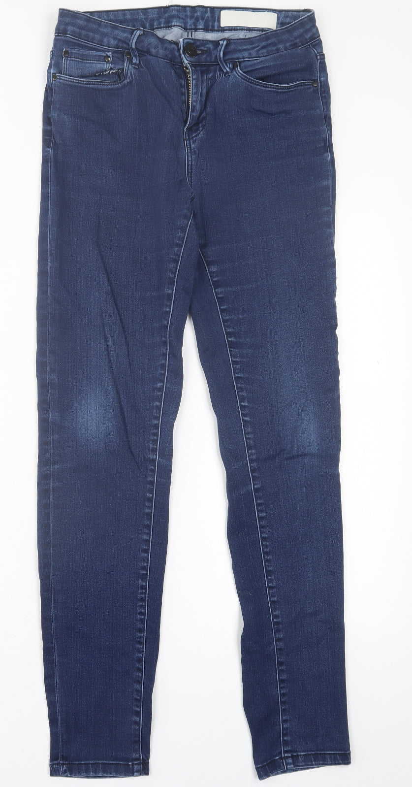 Womens UK Size 30 in ESMARA Regular Fit Skinny Blue Jeans