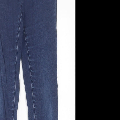 Womens UK Size 30 in ESMARA Regular Fit Skinny Blue Jeans
