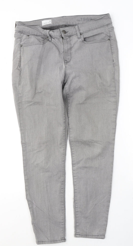 Womens UK Size 14 Gap  Capri Green Leggings