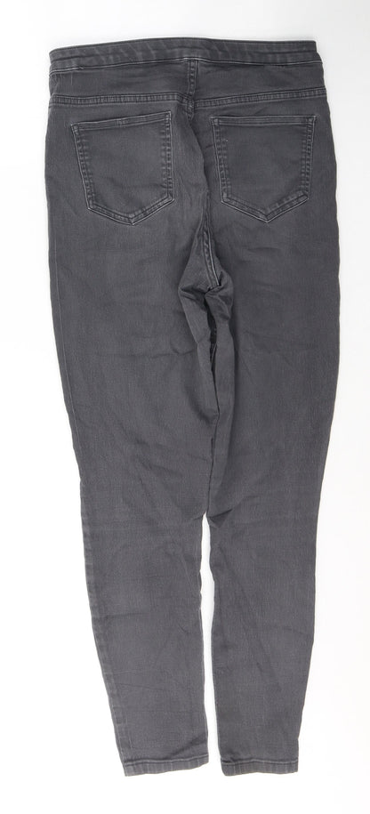 Womens UK Size 14 Marks and Spencer Regular Fit Skinny Grey Jeans