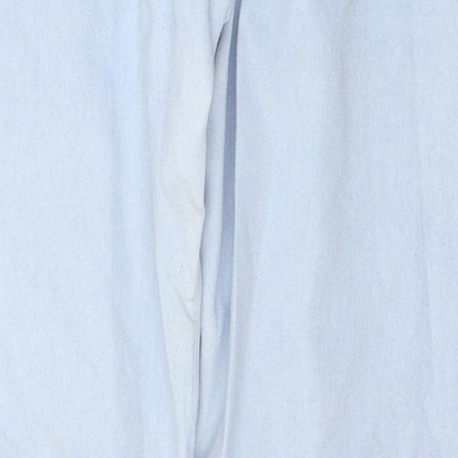 Originals Womens Blue  Cotton Skinny Jeans Size 12 L28 in Regular Button