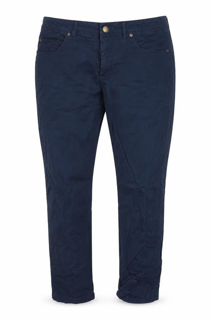 Jack Turphy Womens Blue  Cotton Straight Jeans Size 14 L28 in Regular Button