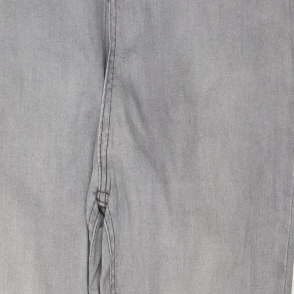 Womens UK Size 10 Studio Regular Fit Skinny Grey Jeans