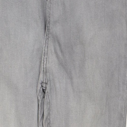 Womens UK Size 10 Studio Regular Fit Skinny Grey Jeans