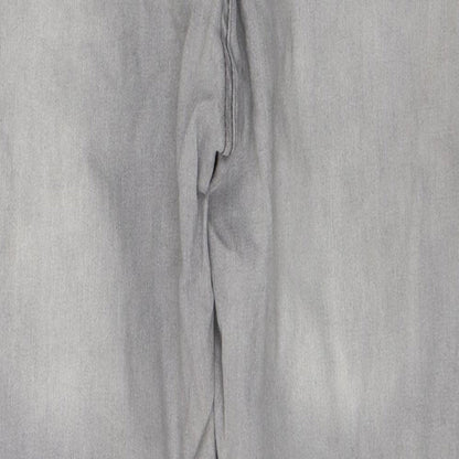 Womens UK Size 10 Studio Regular Fit Skinny Grey Jeans