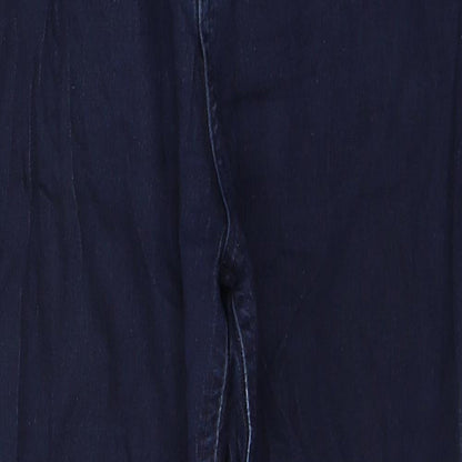 Womens UK Size 14 Marks and Spencer Regular Fit Skinny Blue Jeans
