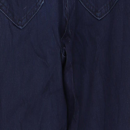Womens UK Size 14 Marks and Spencer Regular Fit Skinny Blue Jeans