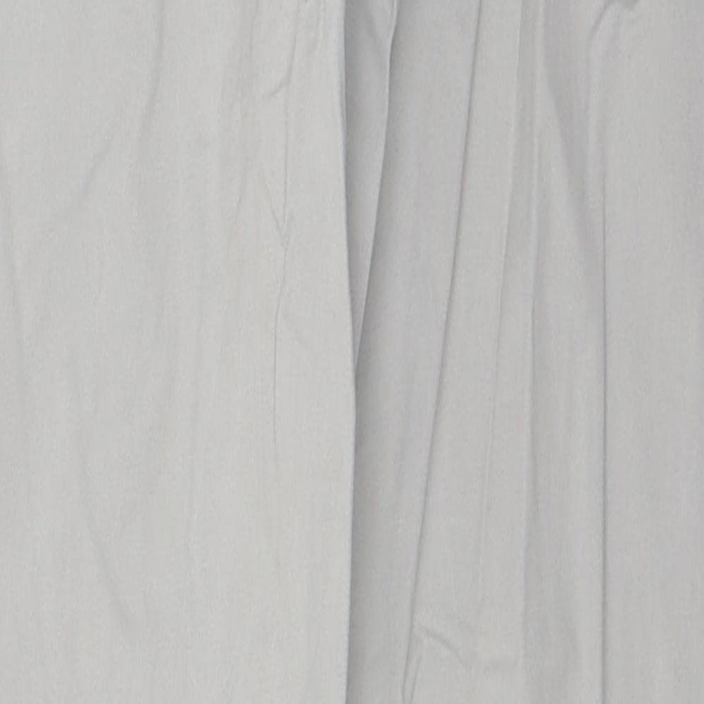 Womens UK Size 10 Papaya Regular Fit Straight Grey Jeans