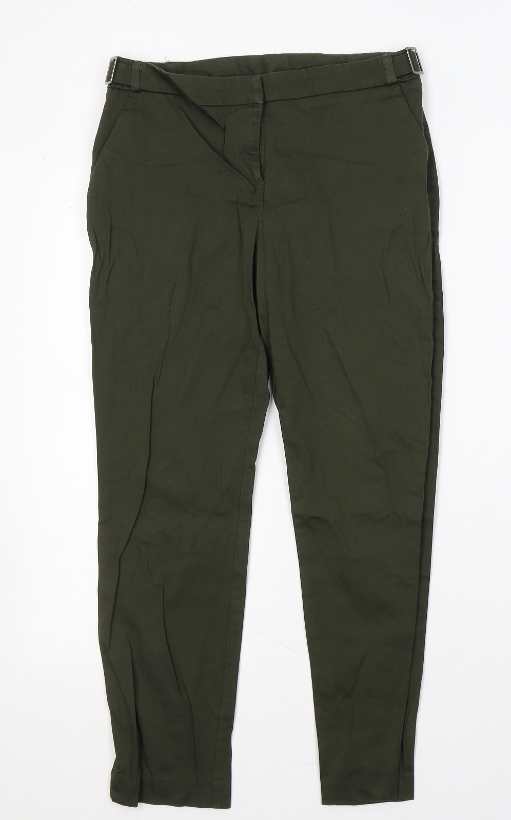 Womens UK Size 8 Dorothy Perkins Regular Fit  Green Trousers