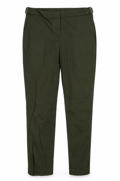 Womens UK Size 8 Dorothy Perkins Regular Fit  Green Trousers