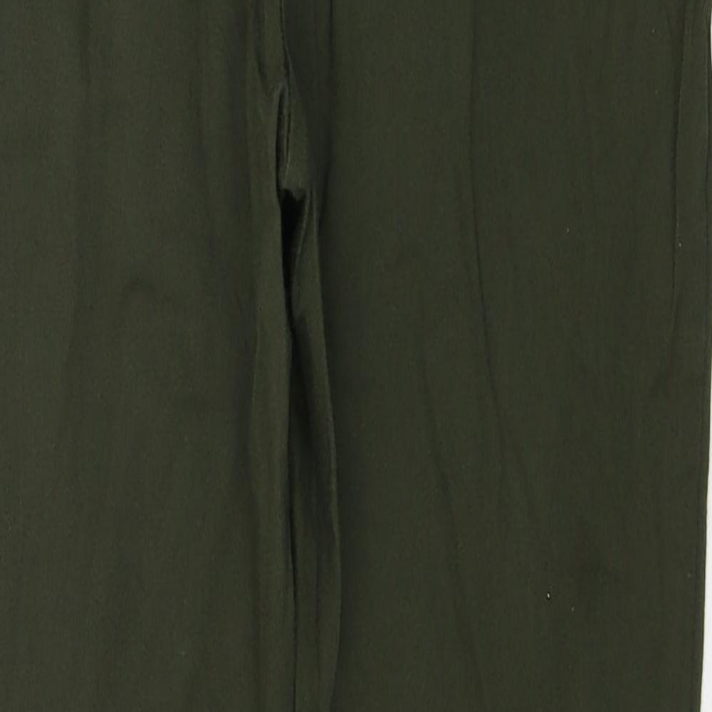 Womens UK Size 8 Dorothy Perkins Regular Fit  Green Trousers