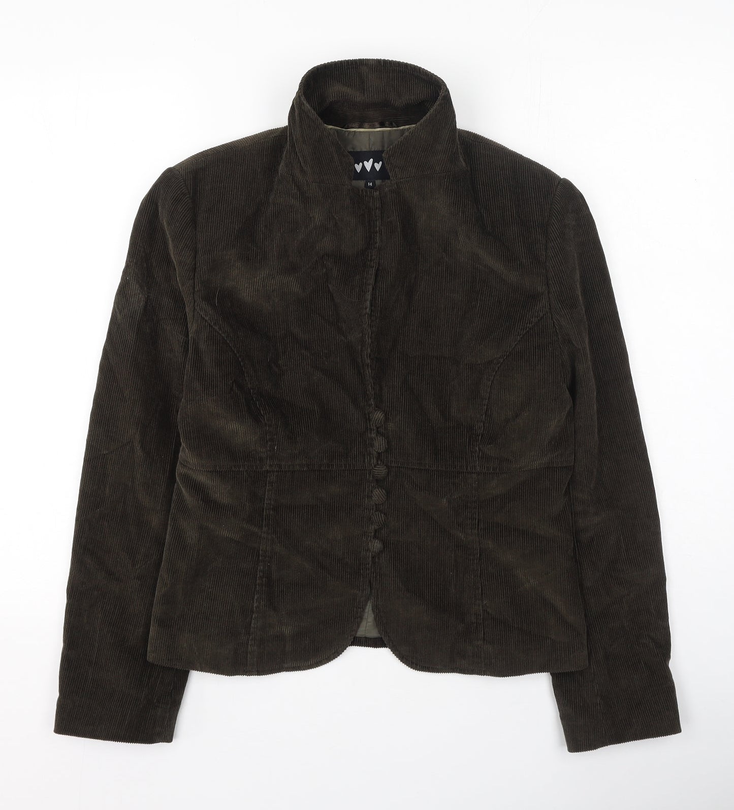 Womens UK Size 14 Marks and Spencer Green Jacket