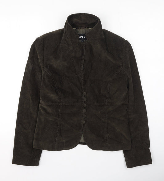 Womens UK Size 14 Marks and Spencer Green Jacket