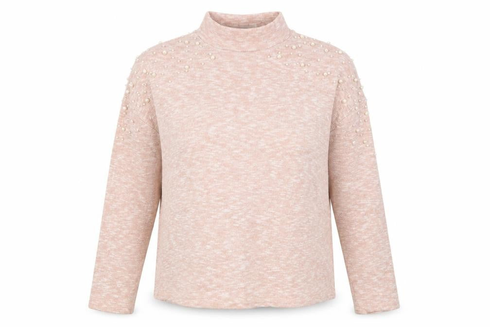 Womens UK Size M H&M Pink Pullover Jumper