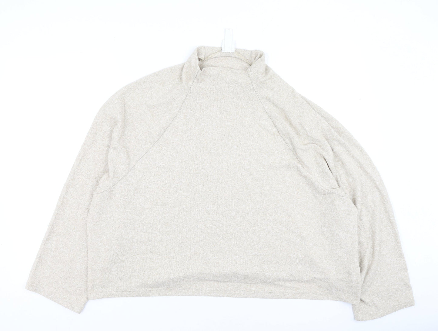 Womens UK Size XL H&M Beige Pullover Jumper