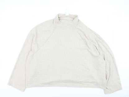 Womens UK Size XL H&M Beige Pullover Jumper