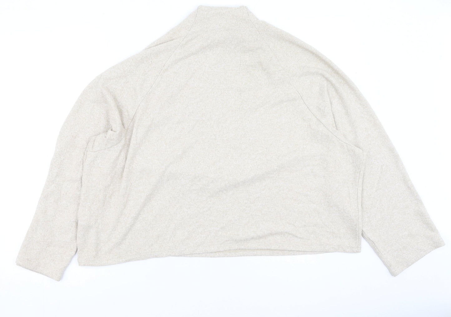 Womens UK Size XL H&M Beige Pullover Jumper