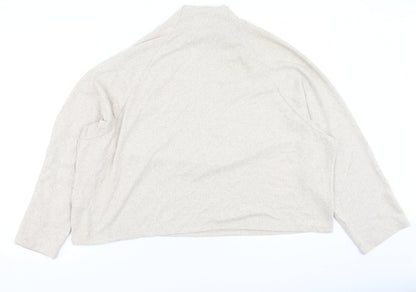 Womens UK Size XL H&M Beige Pullover Jumper