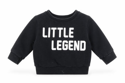 NEXT Baby Black  Cotton Pullover Jumper Size 3-6 Months   - Little Legend